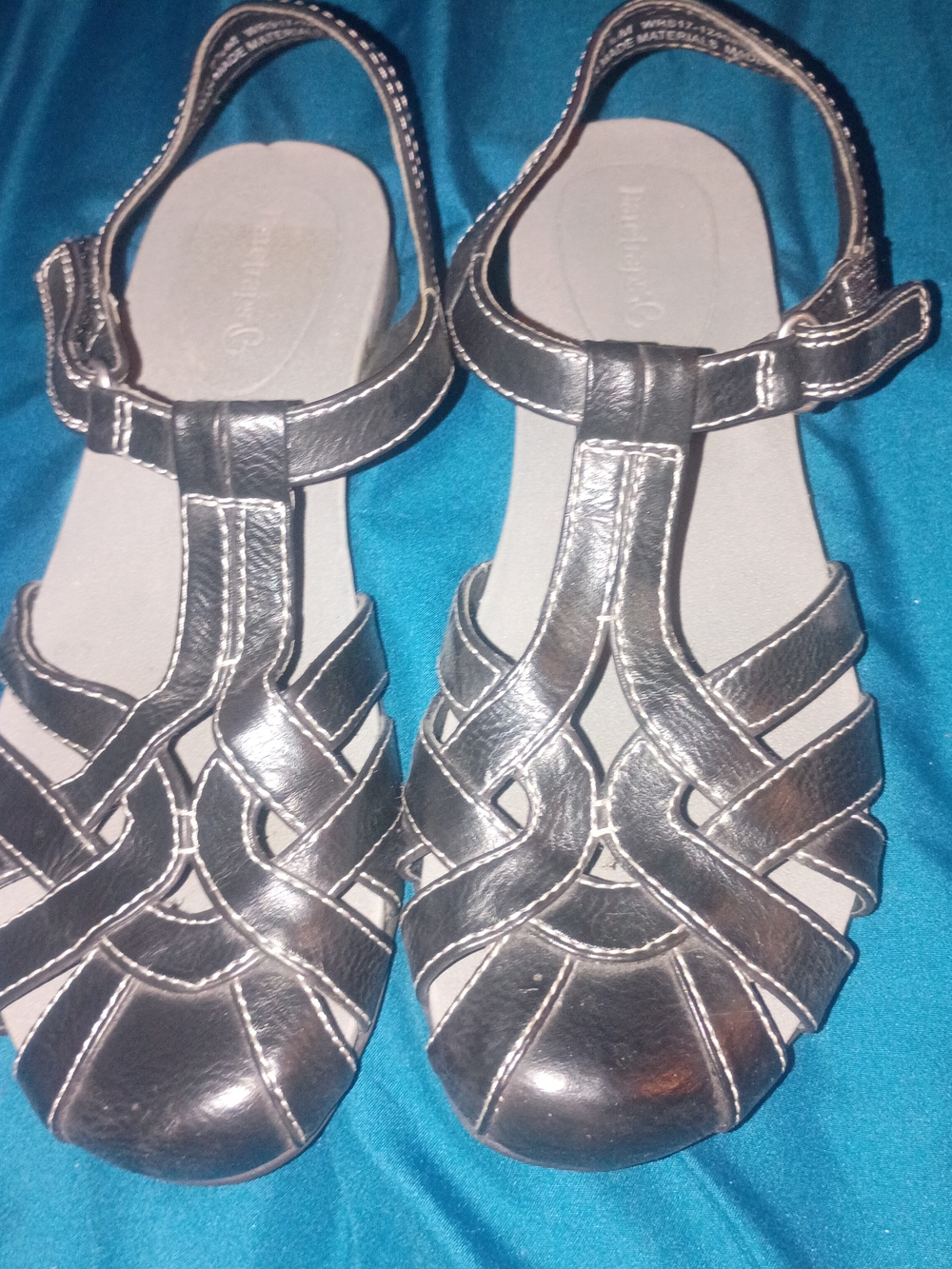 Black Women’s Strappy Comfort Sandals